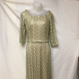 *new* DAVID MEISTER FULL LENGTH GOWN